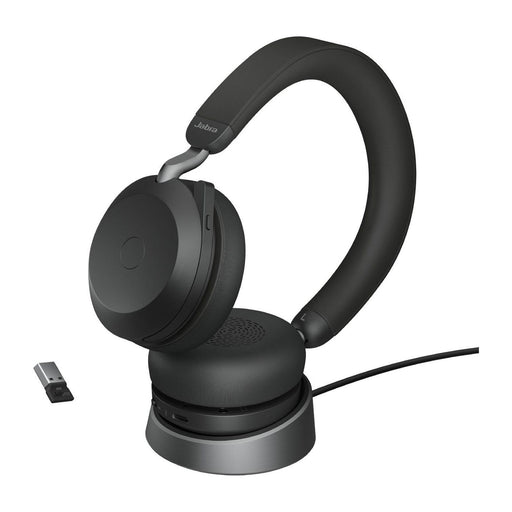 Jabra Evolve2 75 USB Type-A UC Headset with Desk Stand | 27599-989-989