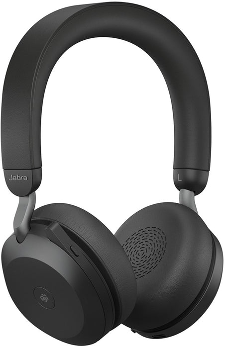 Jabra Evolve2 75 USB Type-A MS Teams Headset with Desk Stand