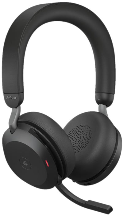 Jabra Evolve2 75 USB Type-A MS Teams Headset with Desk Stand