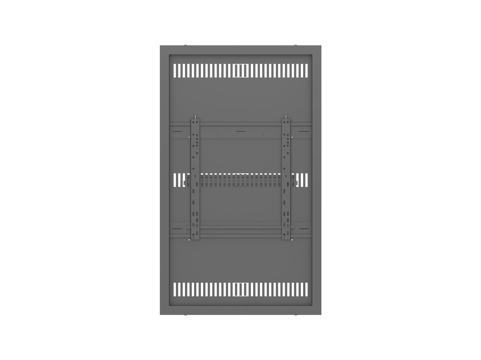 Multibrackets M Pro Series Enclosure 50" Column Medium Black Signage Display Enclosures Multibrackets