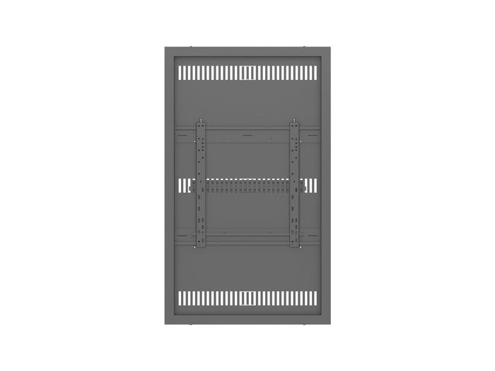 Multibrackets M Pro Series Enclosure 50" Column Medium Black Signage Display Enclosures Multibrackets