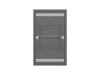 Multibrackets M Pro Series Enclosure 50" Column Medium Black Signage Display Enclosures Multibrackets