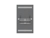 Multibrackets M Pro Series Enclosure 50" Column Medium Black Signage Display Enclosures Multibrackets