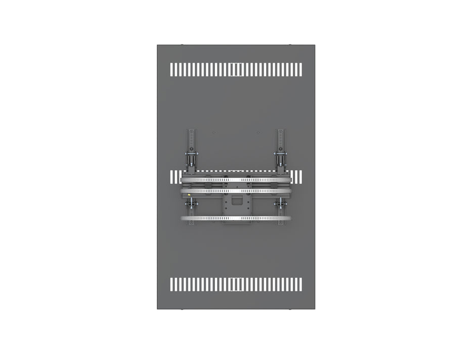 Multibrackets M Pro Series Enclosure 50" Column Medium Black Signage Display Enclosures Multibrackets