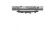 Multibrackets M Pro Series Enclosure 50" Column Medium Black Signage Display Enclosures Multibrackets