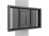 Multibrackets M Pro Series Enclosure 50" Column Medium Black Signage Display Enclosures Multibrackets