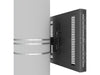 Multibrackets M Pro Series Enclosure 50" Column Medium Black Signage Display Enclosures Multibrackets