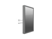 Multibrackets M Pro Series Enclosure 50" Column Medium Black Signage Display Enclosures Multibrackets