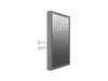 Multibrackets M Pro Series Enclosure 50" Column Medium Black Signage Display Enclosures Multibrackets