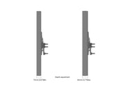 Multibrackets M Pro Series Enclosure 50" Column Medium Black Signage Display Enclosures Multibrackets