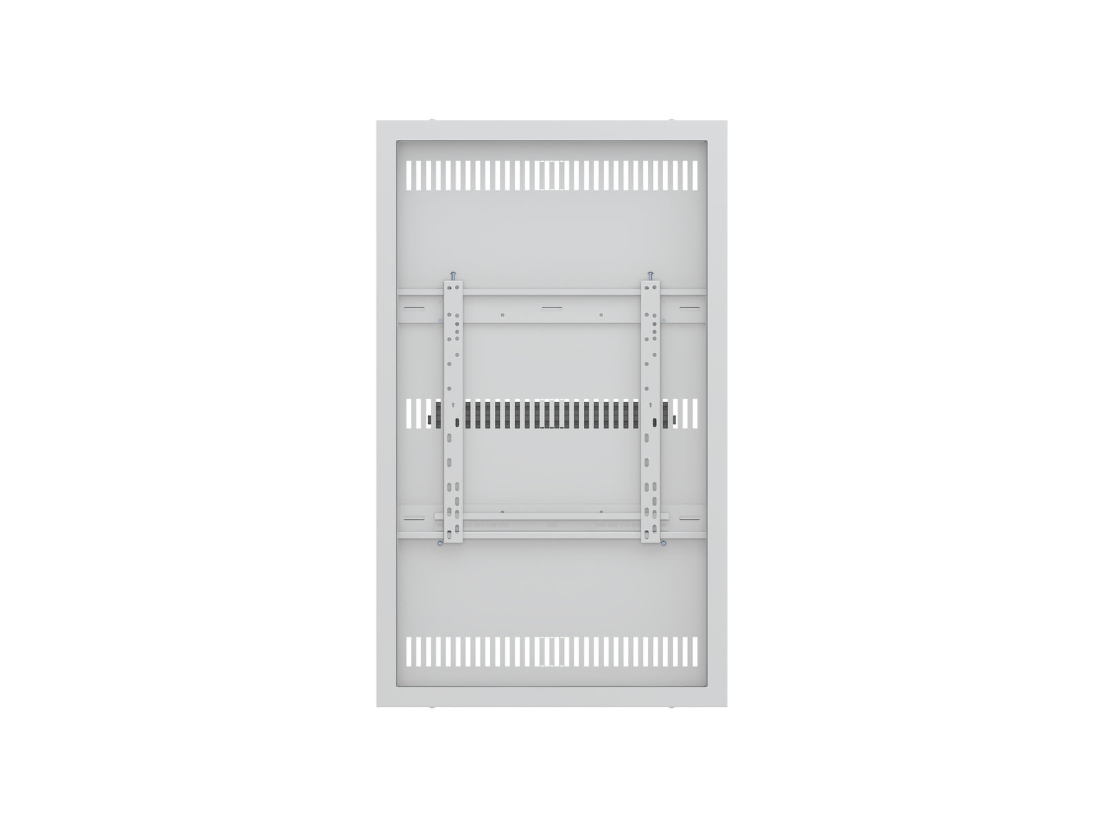 Multibrackets M Pro Series Enclosure 50" Column Medium White Signage Display Enclosures Multibrackets