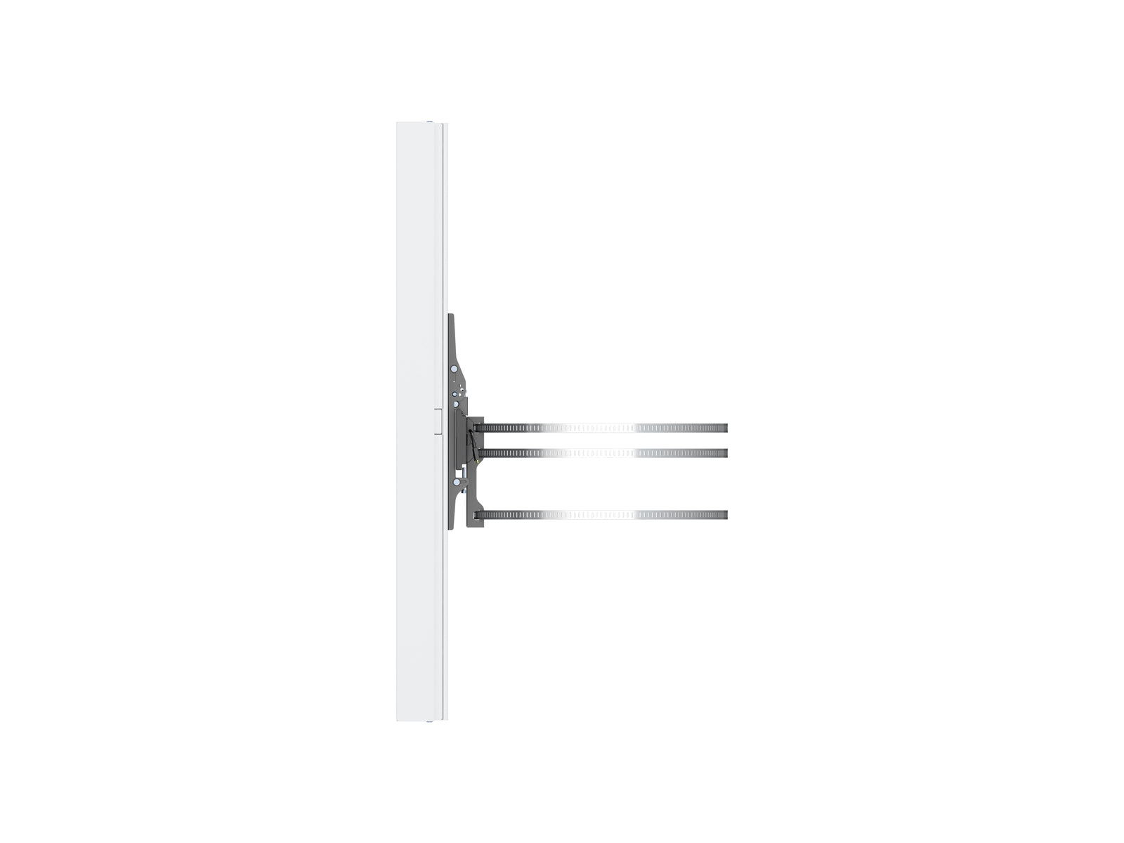 Multibrackets M Pro Series Enclosure 50" Column Medium White Signage Display Enclosures Multibrackets