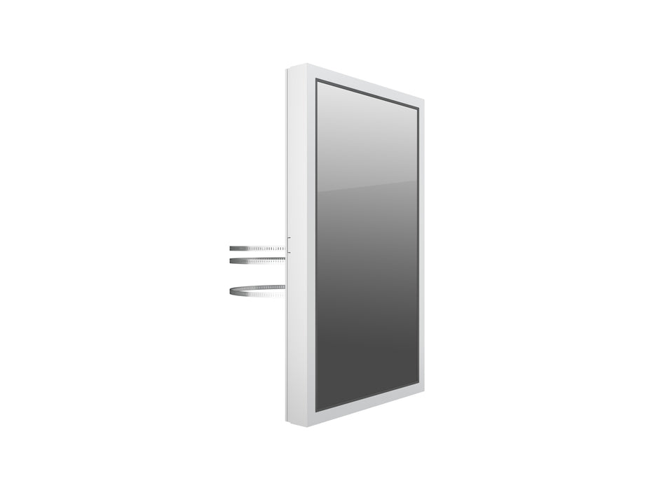 Multibrackets M Pro Series Enclosure 50" Column Medium White Signage Display Enclosures Multibrackets