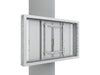 Multibrackets M Pro Series Enclosure 50" Column Medium White Signage Display Enclosures Multibrackets