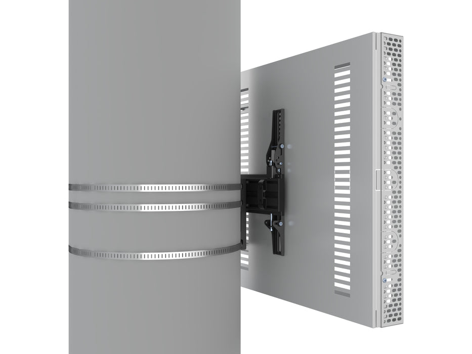 Multibrackets M Pro Series Enclosure 50" Column Medium White Signage Display Enclosures Multibrackets