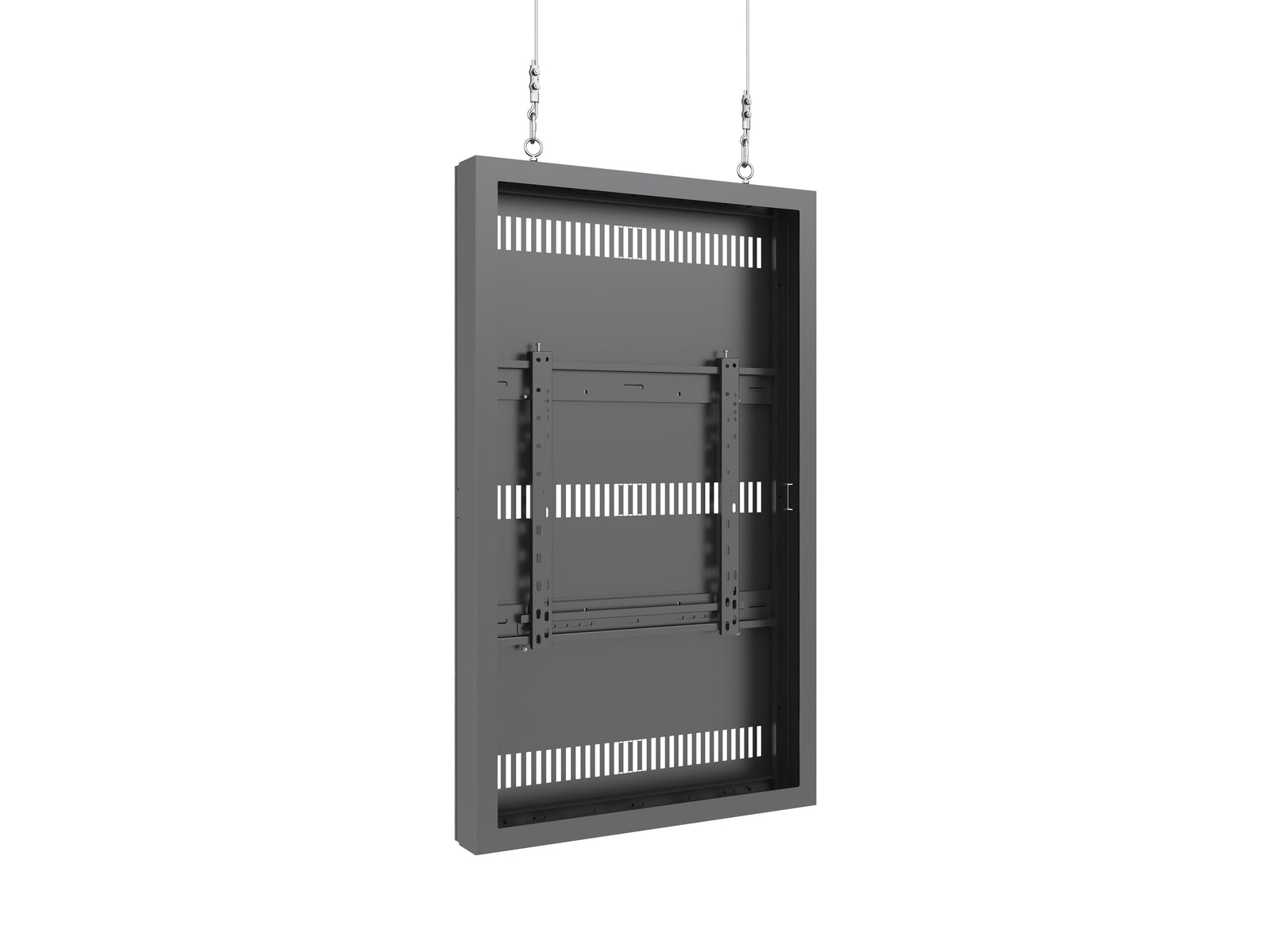 Multibrackets M Pro Series Enclosure 50" Wire Medium Black Signage Display Enclosures Multibrackets