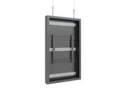 Multibrackets M Pro Series Enclosure 50" Wire Medium Black Signage Display Enclosures Multibrackets