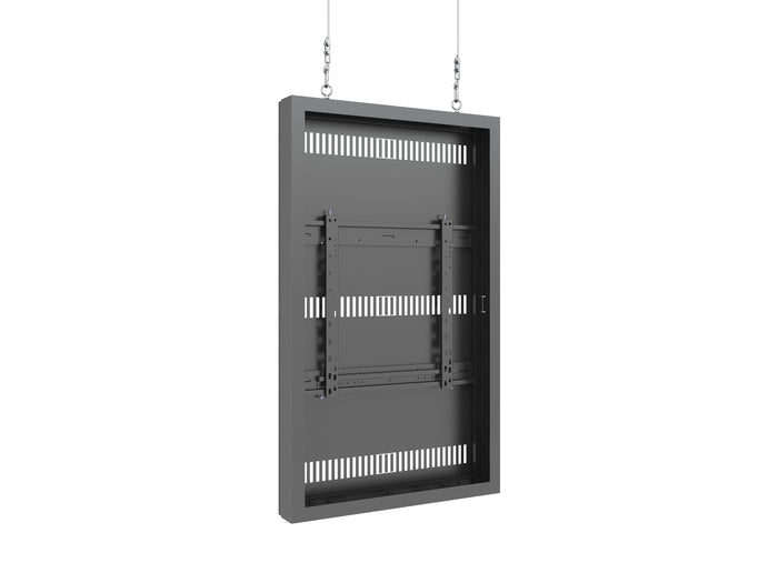 Multibrackets M Pro Series Enclosure 50" Wire Medium Black Signage Display Enclosures Multibrackets