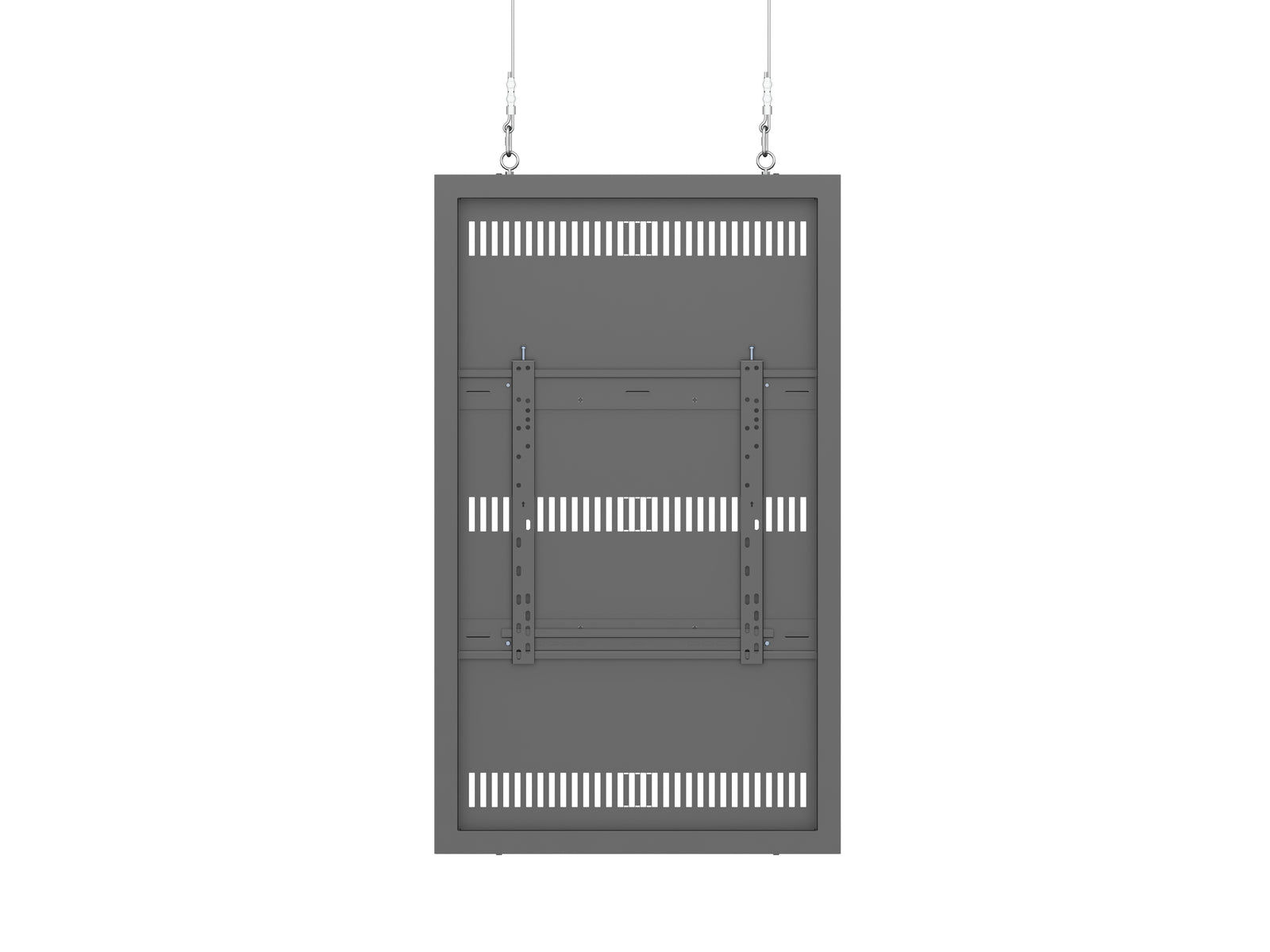 Multibrackets M Pro Series Enclosure 50" Wire Medium Black Signage Display Enclosures Multibrackets