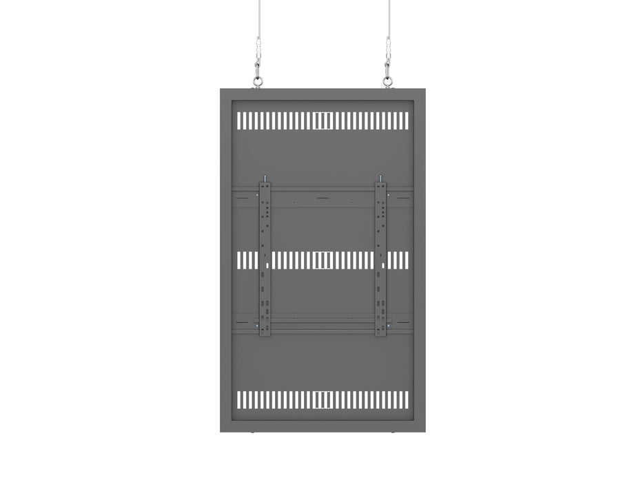 Multibrackets M Pro Series Enclosure 50" Wire Medium Black Signage Display Enclosures Multibrackets