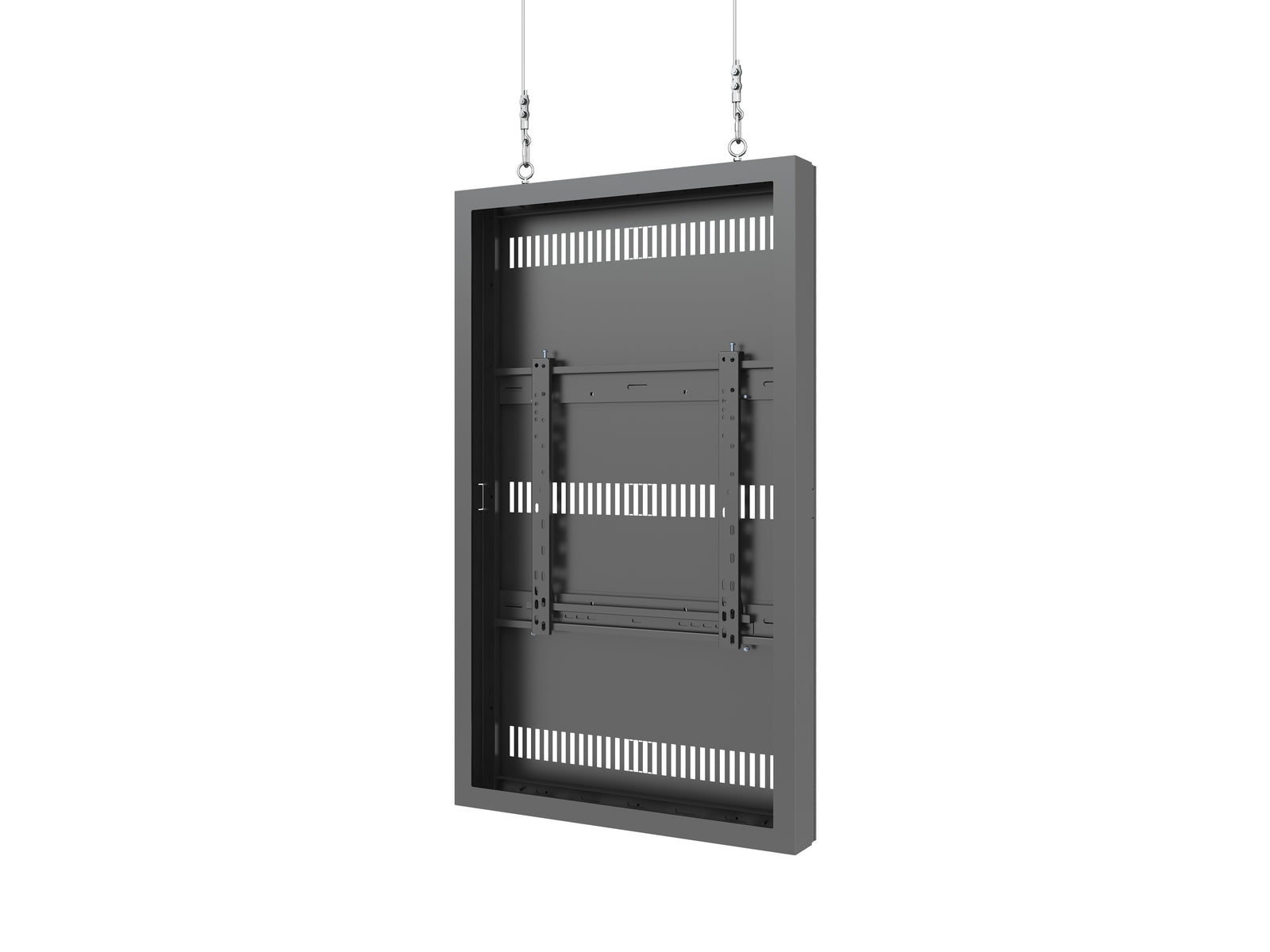 Multibrackets M Pro Series Enclosure 50" Wire Medium Black Signage Display Enclosures Multibrackets