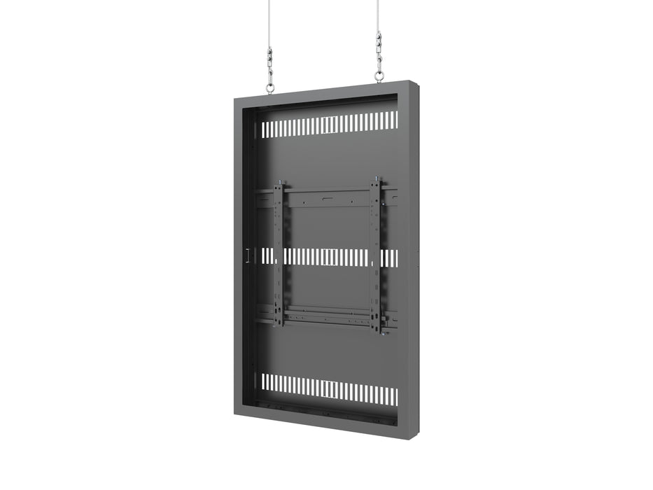 Multibrackets M Pro Series Enclosure 50" Wire Medium Black Signage Display Enclosures Multibrackets