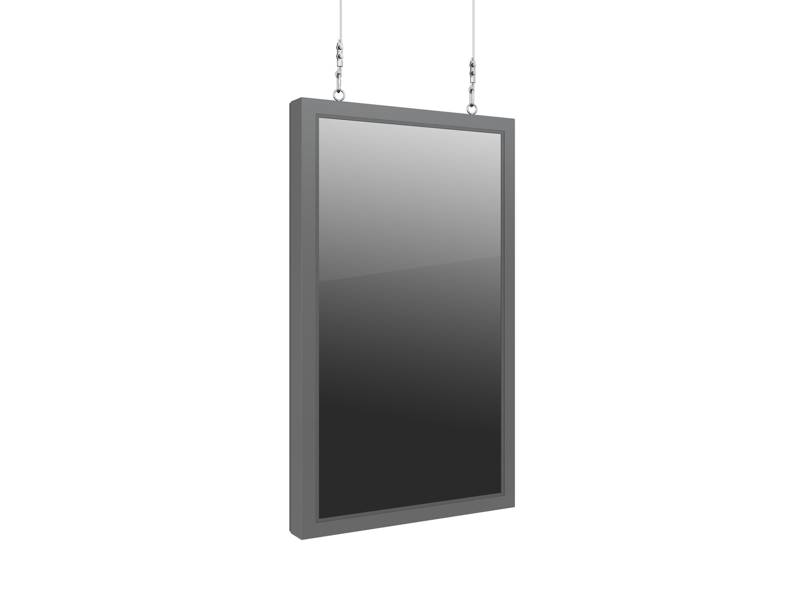 Multibrackets M Pro Series Enclosure 50" Wire Medium Black Signage Display Enclosures Multibrackets