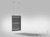 Multibrackets M Pro Series Enclosure 50" Wire Medium Black Signage Display Enclosures Multibrackets
