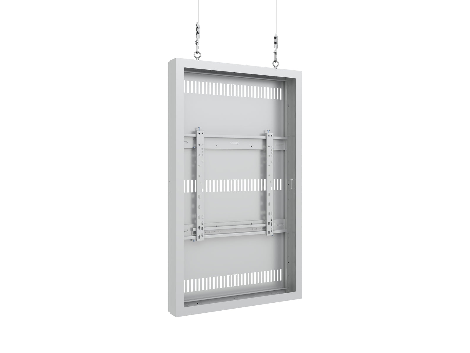 Multibrackets M Pro Series Enclosure 50" Wire Medium White Signage Display Enclosures Multibrackets