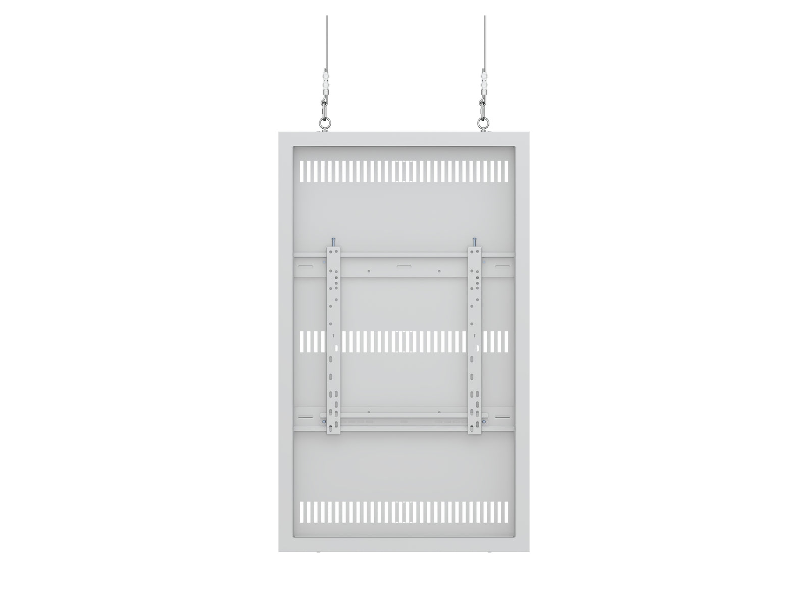 Multibrackets M Pro Series Enclosure 50" Wire Medium White Signage Display Enclosures Multibrackets