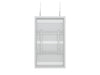 Multibrackets M Pro Series Enclosure 50" Wire Medium White Signage Display Enclosures Multibrackets
