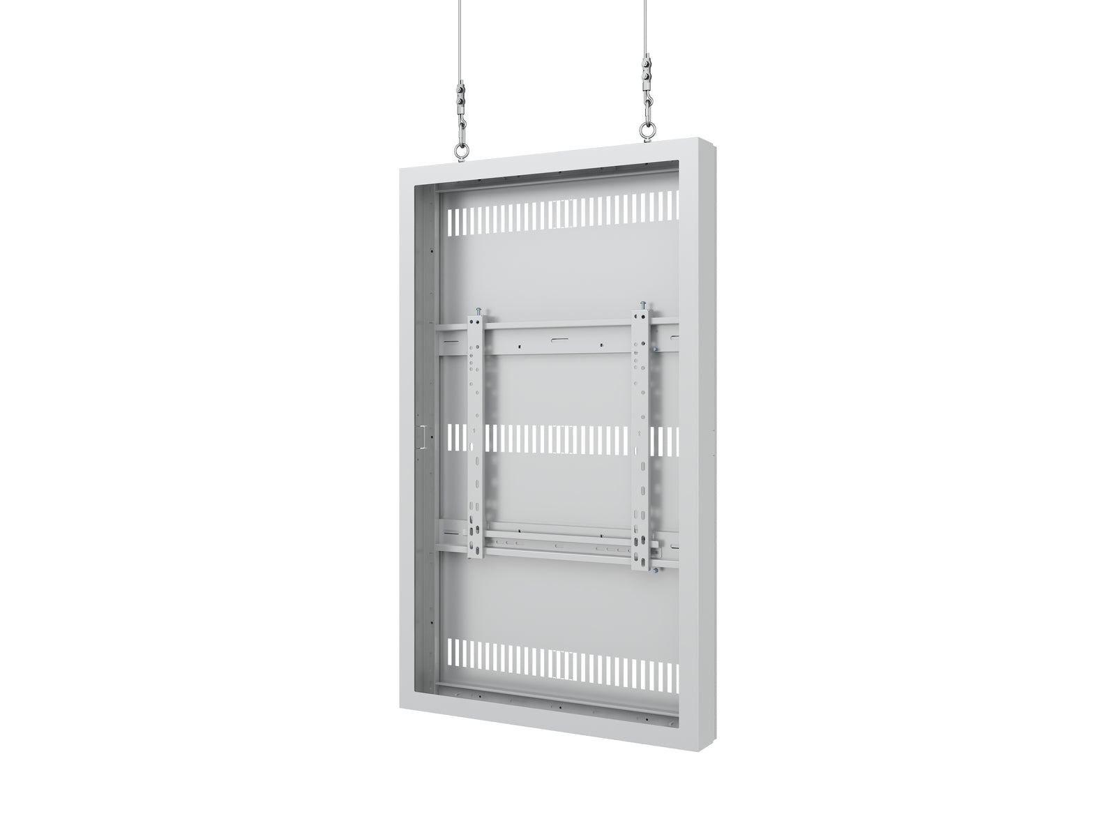 Multibrackets M Pro Series Enclosure 50" Wire Medium White Signage Display Enclosures Multibrackets