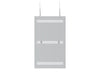 Multibrackets M Pro Series Enclosure 50" Wire Medium White Signage Display Enclosures Multibrackets