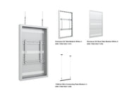 Multibrackets M Pro Series Enclosure 50" Wire Medium White Signage Display Enclosures Multibrackets