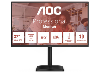 AOC 27E4U 27" 120Hz 4ms Full HD Desktop Monitor Desktop Monitor AOC