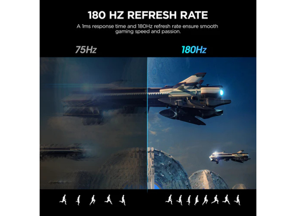 Koorui 27E6CA 27" 180Hz 1ms Full HD Curved Gaming Monitor Gaming Monitor Koorui