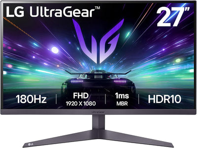 LG UltraGear™ 27” FHD 180Hz 1ms Gaming Monitor | 27GS50F-B.AEKQ Gaming Monitor LG