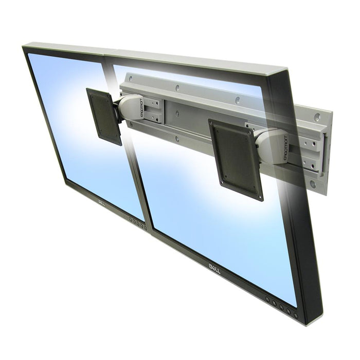 Ergotron 24" Neo-Flex® Dual Monitor Wall Mount | 28-514-800 Wall Mount Bracket Ergotron