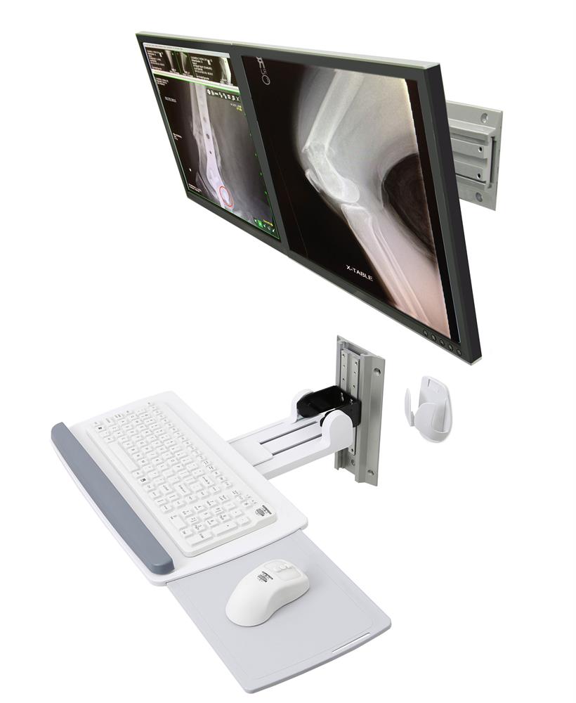 Ergotron 24" Neo-Flex® Dual Monitor Wall Mount | 28-514-800 Wall Mount Bracket Ergotron