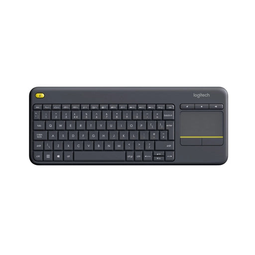 Logitech K400 Plus Wireless Keyboard with Touchpad (Black) UK English | 910-004546 Keyboard & Mouse Logitech