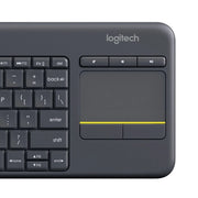 Logitech K400 Plus Wireless Keyboard with Touchpad (Black) UK English | 910-004546 Keyboard & Mouse Logitech