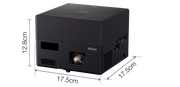 Epson EF-12 Full HD Mini Laser Smart Projector - 1000 Lumens Projector Epson