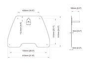 Multibrackets Pro Series Large Floorplate Mounting Accessory Multibrackets
