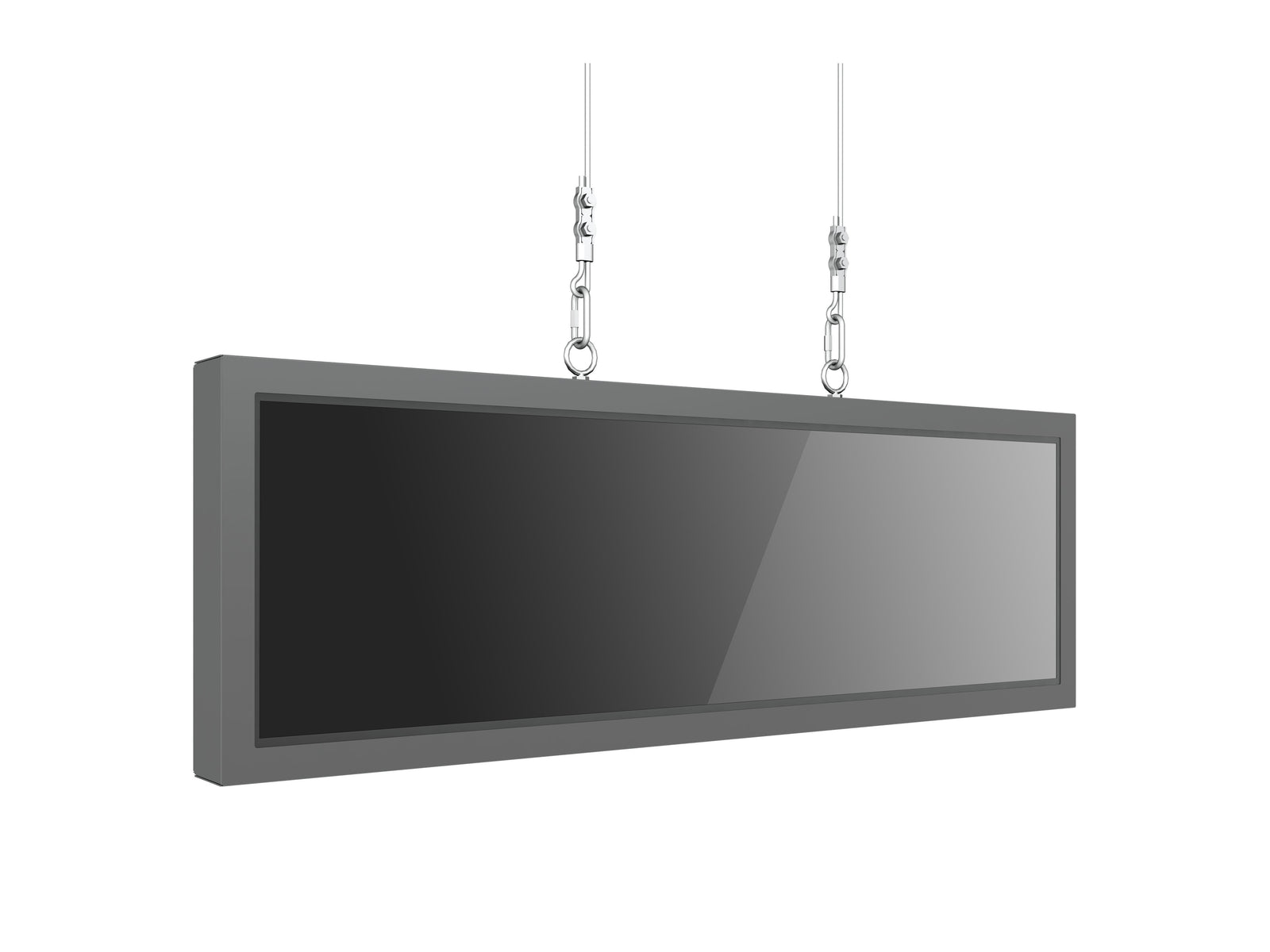 Multibrackets M Pro Series Enclosure 37" Wire Small Black Signage Display Enclosures Multibrackets