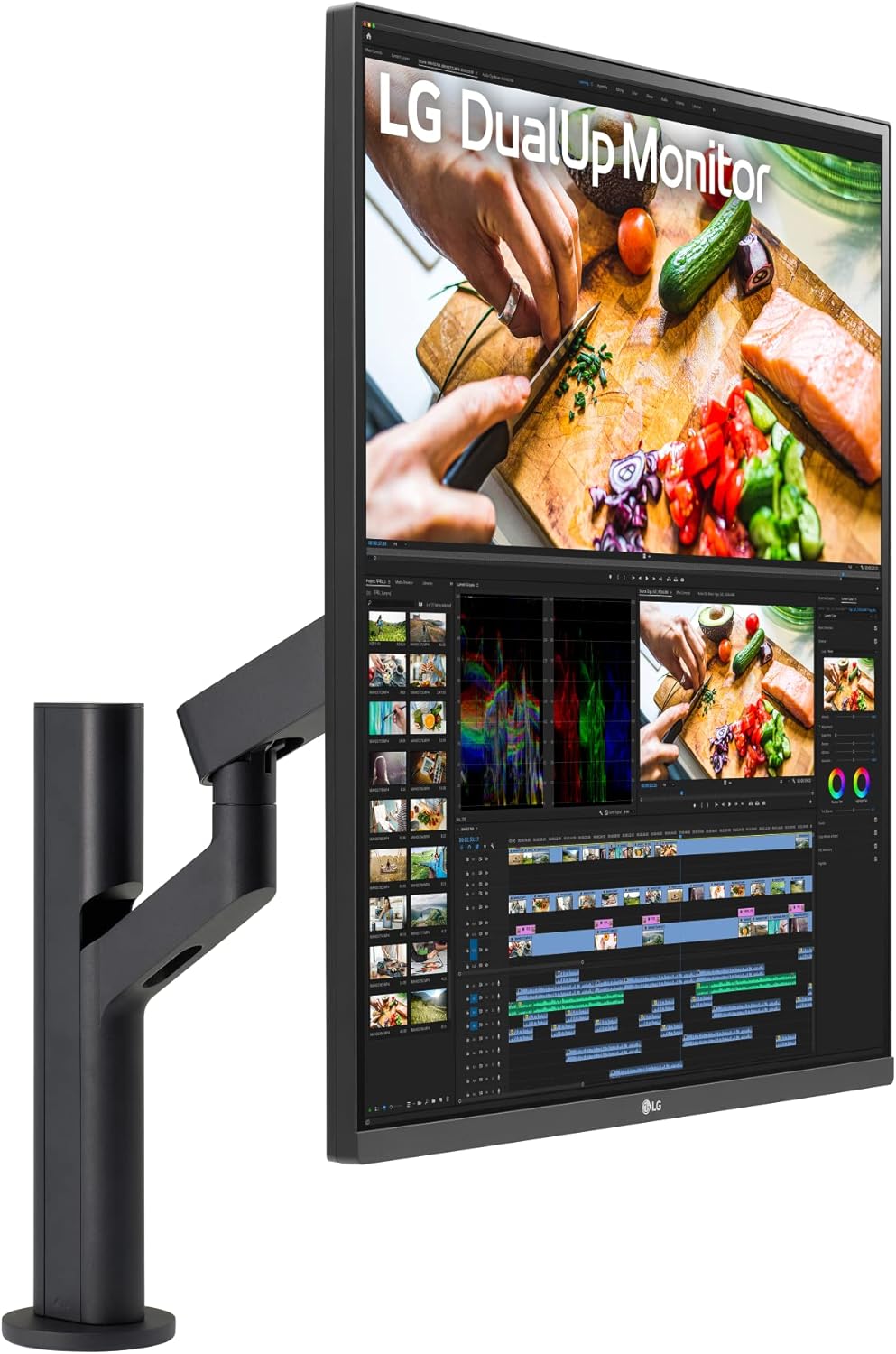 LG 27.6" Full HD DualUp Monitor with Ergo Stand | 28MQ780-B Desktop Monitor LG
