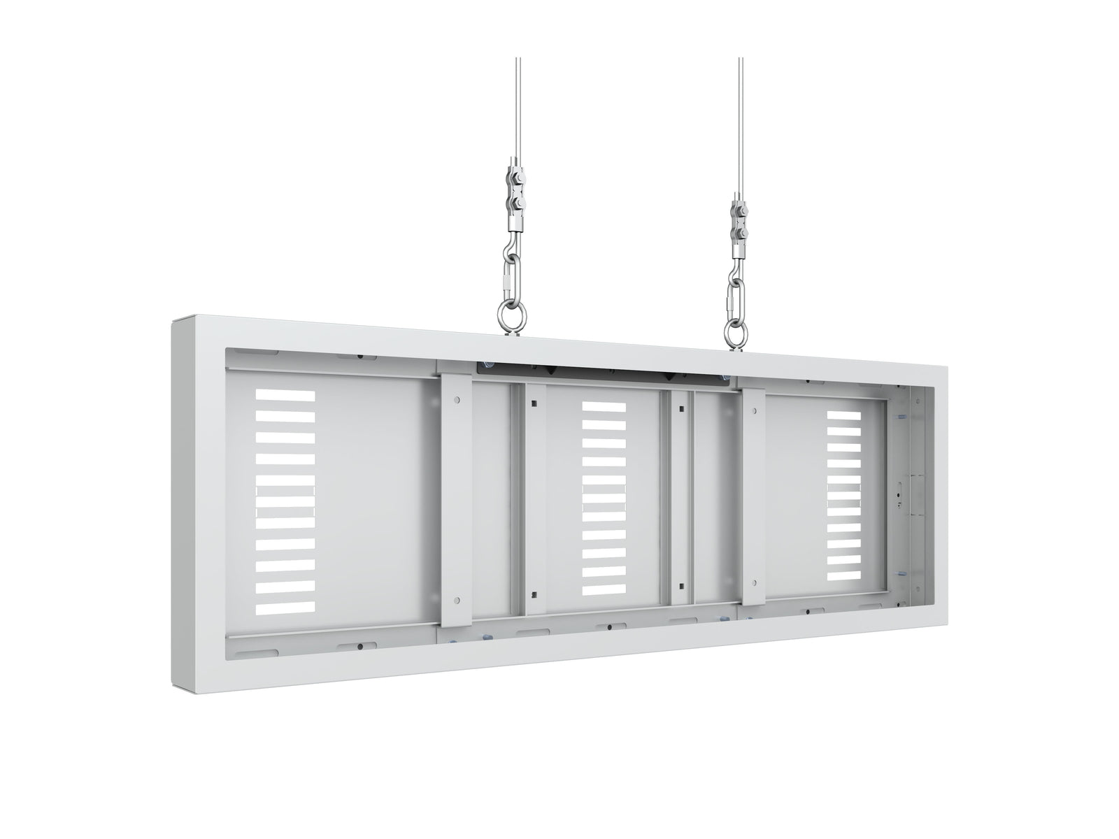 Multibrackets M Pro Series Enclosure 37" Wire Small White Signage Display Enclosures Multibrackets