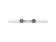 Multibrackets M Pro Series Enclosure 37" Wire Small White Signage Display Enclosures Multibrackets
