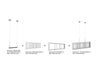 Multibrackets M Pro Series Enclosure 37" Wire Small White Signage Display Enclosures Multibrackets