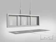 Multibrackets M Pro Series Enclosure 37" Wire Small White Signage Display Enclosures Multibrackets