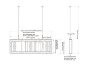 Multibrackets M Pro Series Enclosure 37" Wire Small White Signage Display Enclosures Multibrackets